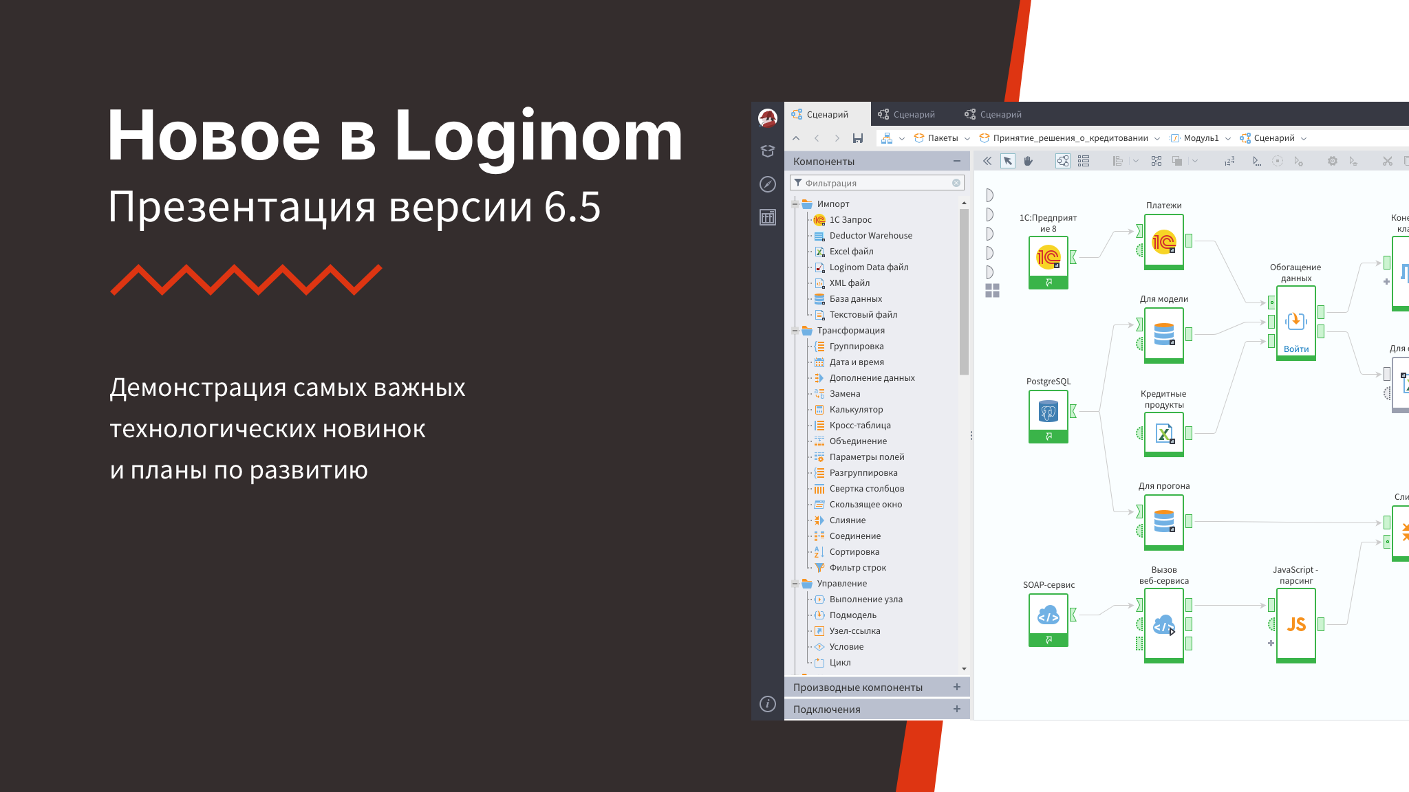 Новое в Loginom